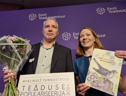 Eesti Ornitoloogiaühing pälvis tunnustuse aasta linnu kampaaniate eest