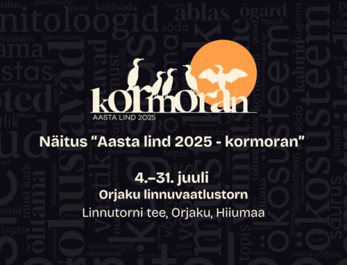 Reedel avatakse kormorani tutvustav rändnäitus Orjaku linnuvaatlustornis
