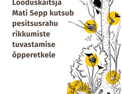 Looduskaitsja Mati Sepp kutsub pesitsusrahu rikkumiste tuvastamise õpperetkele