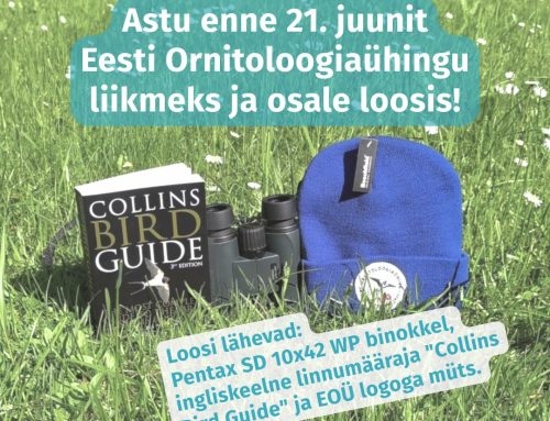 Toeta Eesti lindude heaolu, astudes ornitoloogiaühingu liikmeks