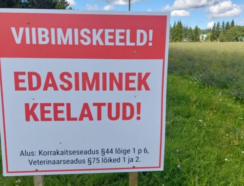 PTA kehtestas viis uut viibimiskeeldu seoses sigade Aafrika katkuga