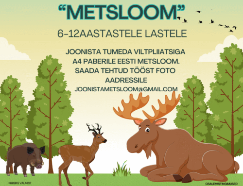 Kutsume osalema joonistuskonkurssil “Metsloom”