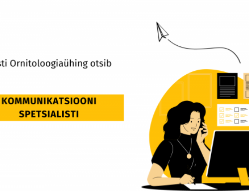 Eesti Ornitoloogiaühing otsib kommunikatsiooni spetsialisti