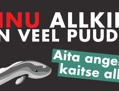 Anna oma allkiri Euroopa angerja kaitseks!